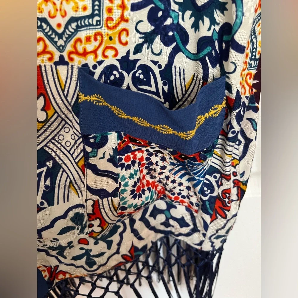 Desigual Women's Kimo Fringed Light Jacket NWT - Picture 7 of 10